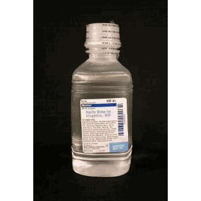 Irrigation Solution, 500 mL Bottle, Sterile Water