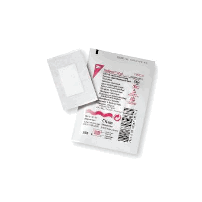 Island Dressing 3M Medipore Fabric 2 X 2-3/
