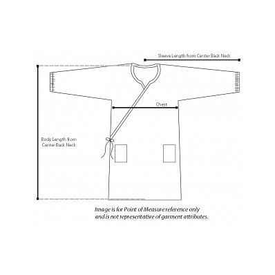 Isoclean Smock Series 226 by Dupont, Size X-Large