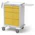 Isolation Cart, 4-drawer, 24.5" X 29" X 43.5", steel with key lock, (1-3" drawers, 1-6", 2-9") color: light gray, yellow,sold as each by Waterloo Industrries UTGKU-3699-YEL<br><br><font color="red"><b>BACK TO THE PRODUCT TABLE, <a href="https://www.aaawholesalecompany.com/furnishings-medical-and-utility-carts-medical-and-utility-carts-by-waterloo-industries.html">CLICK HERE</a></b></font>