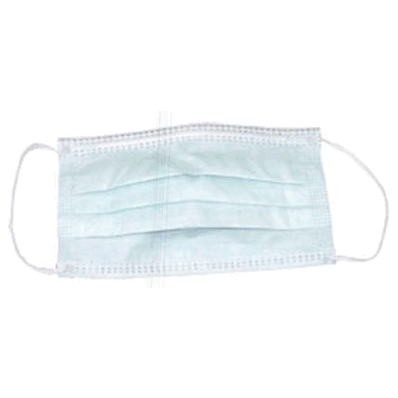 Isolation Face Mask, Color: Blue
