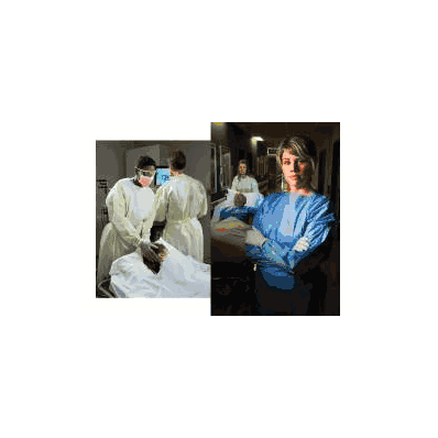 Isolation Gown Control One Size Fits Most 3-
