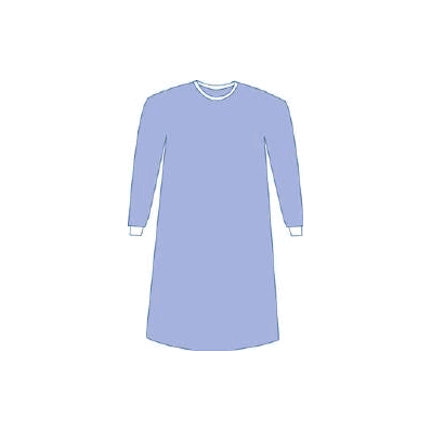 Isolation Gown Eclipse Large Sms Fabric Blue
