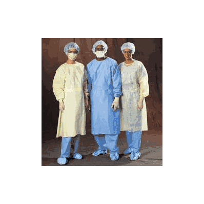 Isolation Gown Valueselect X-large Polypropy
