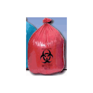 Isolation Liner Red 33 Gallon 33 X 40 Inch -