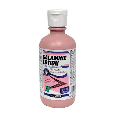 Itch Relief, 8% Calamine Lotion Bottle, 6oz