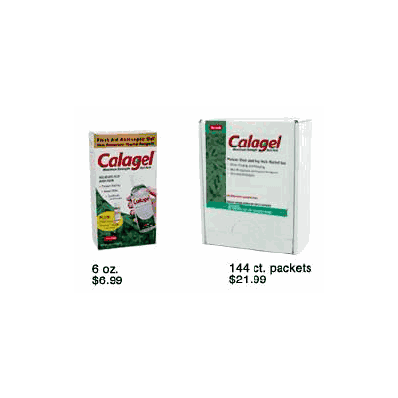 Itch Reliever Calagel 2 Oz., 6 Oz. Gel - Cal