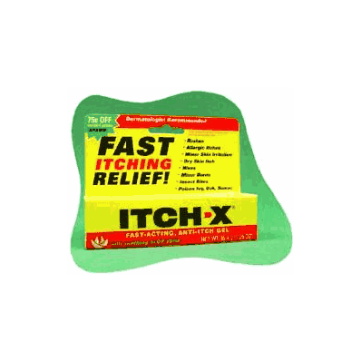 Itch Reliever Itch-x 1.25 Oz. Gel - Itch-x,