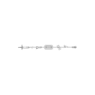 IV Admin Set, 108" 20drop (50/Cs) - - Medica