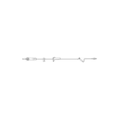 IV Admin Set, Y-site Vntd 10drp - - Baxter