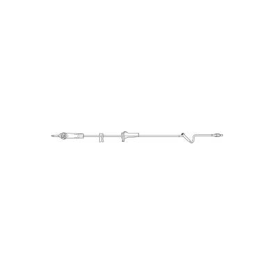 IV Admin Set, Y-site Vntd 10drp - - Baxter