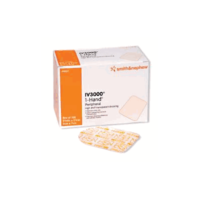 Iv Dressing Iv3000 1 Hand 4 X 4-3/4 Inch Rec
