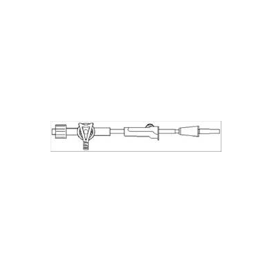 IV Line, W/Stopcock 6" (25/Cs) - - Argon Med