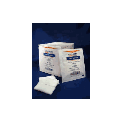 IV or Drain Sponge, Split Dressing, 2"x2"