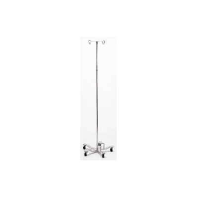 Iv Pole Floor Stand 4-hook 5 Caster, 2 Inch S