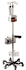 IV Pole Stand, 4 Hook with Black Base, Six Leg Heavy Duty with 73" to 99.5" Adjustable Height, Stainless Steel, Latex Free (2/Cs) by Medline <br> <br>BACK TO THE PRODUCT TABLE, <a href="http://www.aaawholesalecompany.com/medline-dietary-feeding-feeding-iv-poles-iv-pole-six-leg-heavy-duty.html">CLICK HERE</a>
