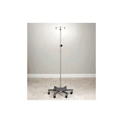 Iv Stand, 4hook 6leg S/S - - Clinton Industr