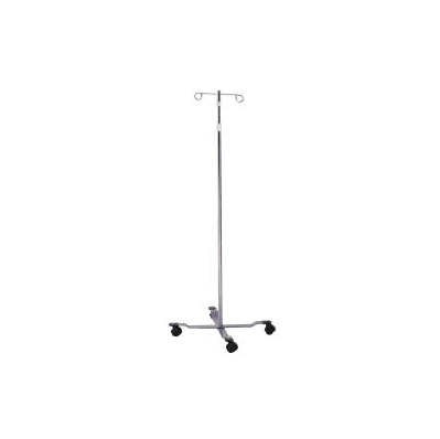 IV Stand Floor Stand 2-Hook 4-Leg