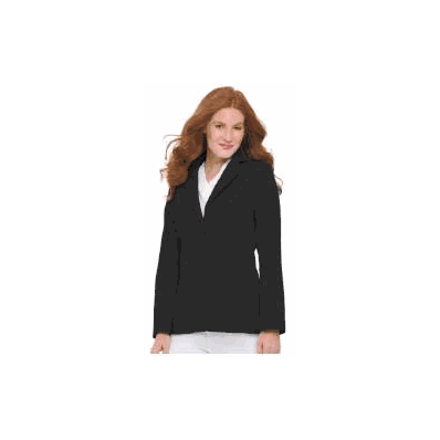 Jacket, Lab Blazer 3button Blk Xlg - - Landa
