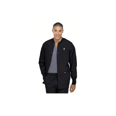 Jacket, StafF Warm-up Blk Sm - - Landau Unif