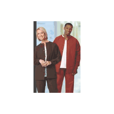 Jacket, StafF Warm-up Lds Snapfrnt Iris Med -
