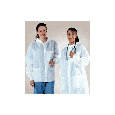 Jacket Valuecare White 2 X-large Raglan Slee