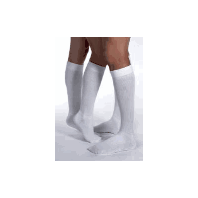 Jobst Compression Socks Knee-high Large Whit