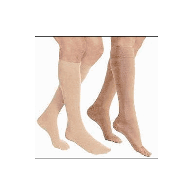 Jobst Relief, KNEE 15-20 Closed Toe, Large, Beige