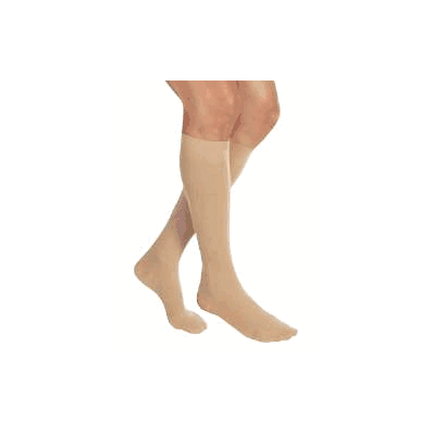 Jobst Relief, KNEE 30-40 Closed Toe, Large, Beige