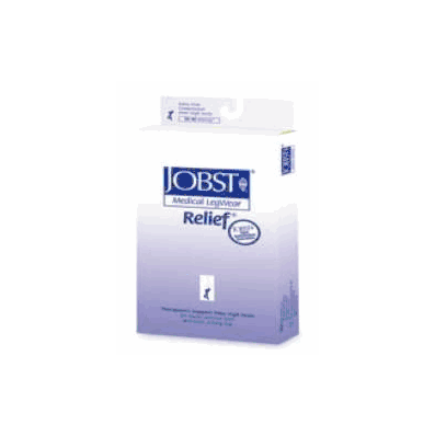 Jobst Relief, WAIST 20-30 Closed Toe, Large, Beige