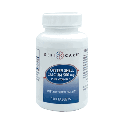 Joint Health Supplement, Calcium / Vitamin D, 500 mg - 200 IU Strength