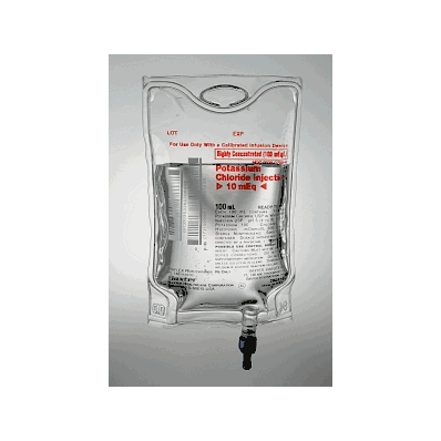Baxter 2B0826, KCl in 0.9% Dextrose Solution, KCL 10MEQ / L