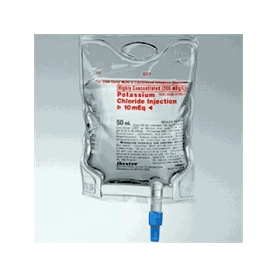 Baxter 2B0823, KCl in 0.9% Dextrose Solution, KCL 30MEQ / 100 mL