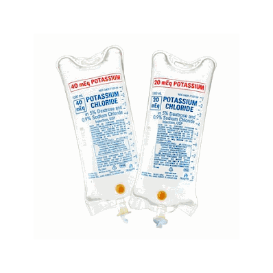 Baxter 2B2454X, KCl in 0.9% Dextrose Solution, KCL 40MEQ / L