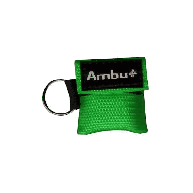 Key Case, Res-cue Soft Grn - - Ambu