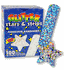 Kid Design - Glitter Stars and Stripes, Adhesive strip, 1-3/4" / 3/4"x3", sterile in plastic, Rectangle / Star, sold as 90/box by Medibadge  AB48<br><br><font color="red"><b>BACK TO THE PRODUCT TABLE, <a href="https://www.aaawholesalecompany.com/wound-care-general-wound-care-adhesive-bandages-by-band-aid-brand-johnson-and-johnson.html">CLICK HERE</a></b></font>