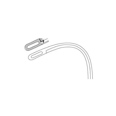 Kidney Stone Forceps Randall Curved 7-3/4 Inc