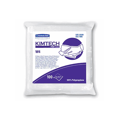 Kimtech Pure W4 Dry Wipers By Kimberly Clark