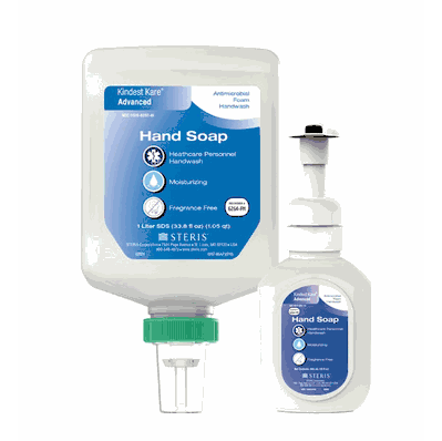 Kindest Kare Advanced Antimicrobial Foaming Handwash, 1.2 Liter Dispenser Refill Bottle