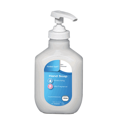 Kindest Kare Skin Cleanser, 15 oz. Liquid Pump Bottle, Herbal Scent