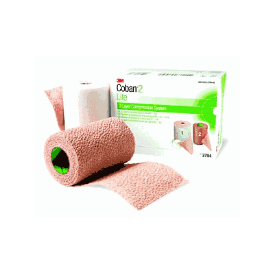 Kit, Bandage, Coban, Compression, 2 Layer
