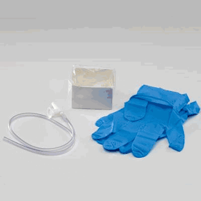 Kit, Catheter, Suction, Cup, Gloves, 14 Fr