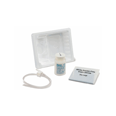 Kit, Catheter, Suction, W/Saline, 10 Fr