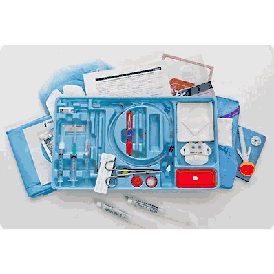 Kit, Catheterization, Multi Lumen, 7 Fr, 8" -