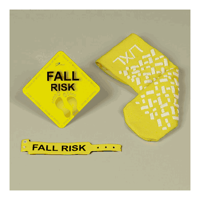 Kit, Fall Prevn, Large / Xlarge, Yellow - Med
