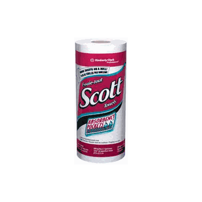 Kitchen Paper Towel, 8.78" x 11" 1-Ply Roll, Perforated Paper