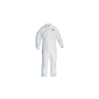 Kleenguard Xp Coverall, Elastic Wrist, Lrg -