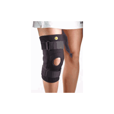 KneE Brace, Hinged Slv Op Pop Lg - - Corflex
