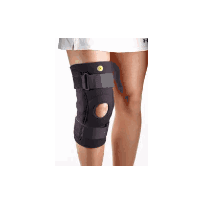 KneE Brace, Hinged Slv Op Pop Sm - - Corflex