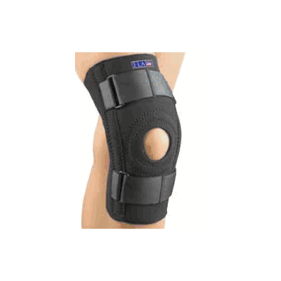 KneE Brace, Patella Neoprene Xlg Blk 20"-21"